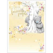My Favourite Me to You Bear Birthday Card Image Preview